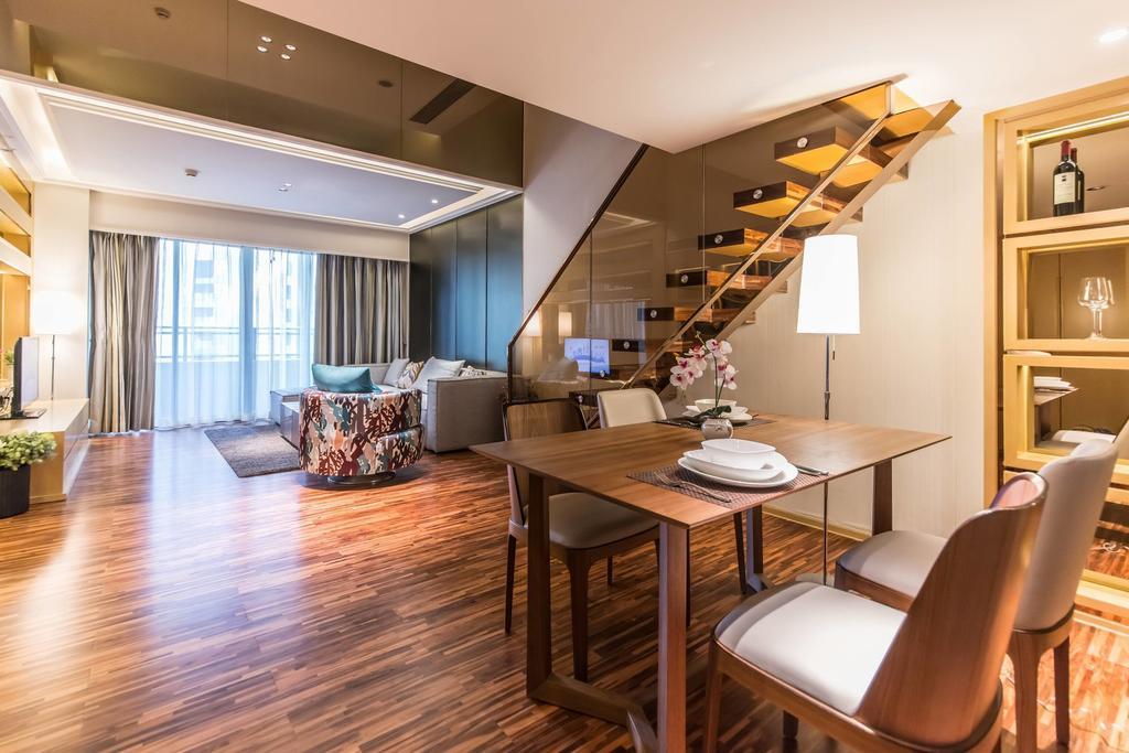 一呆公寓广州保利中达店 Guangzhou Eksteriør billede