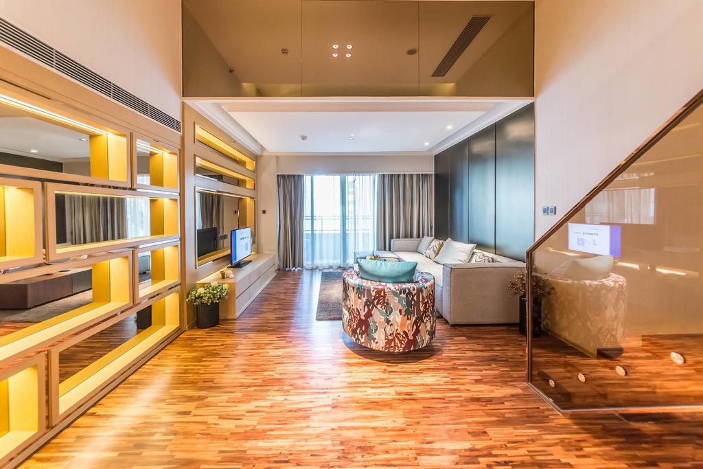 一呆公寓广州保利中达店 Guangzhou Eksteriør billede